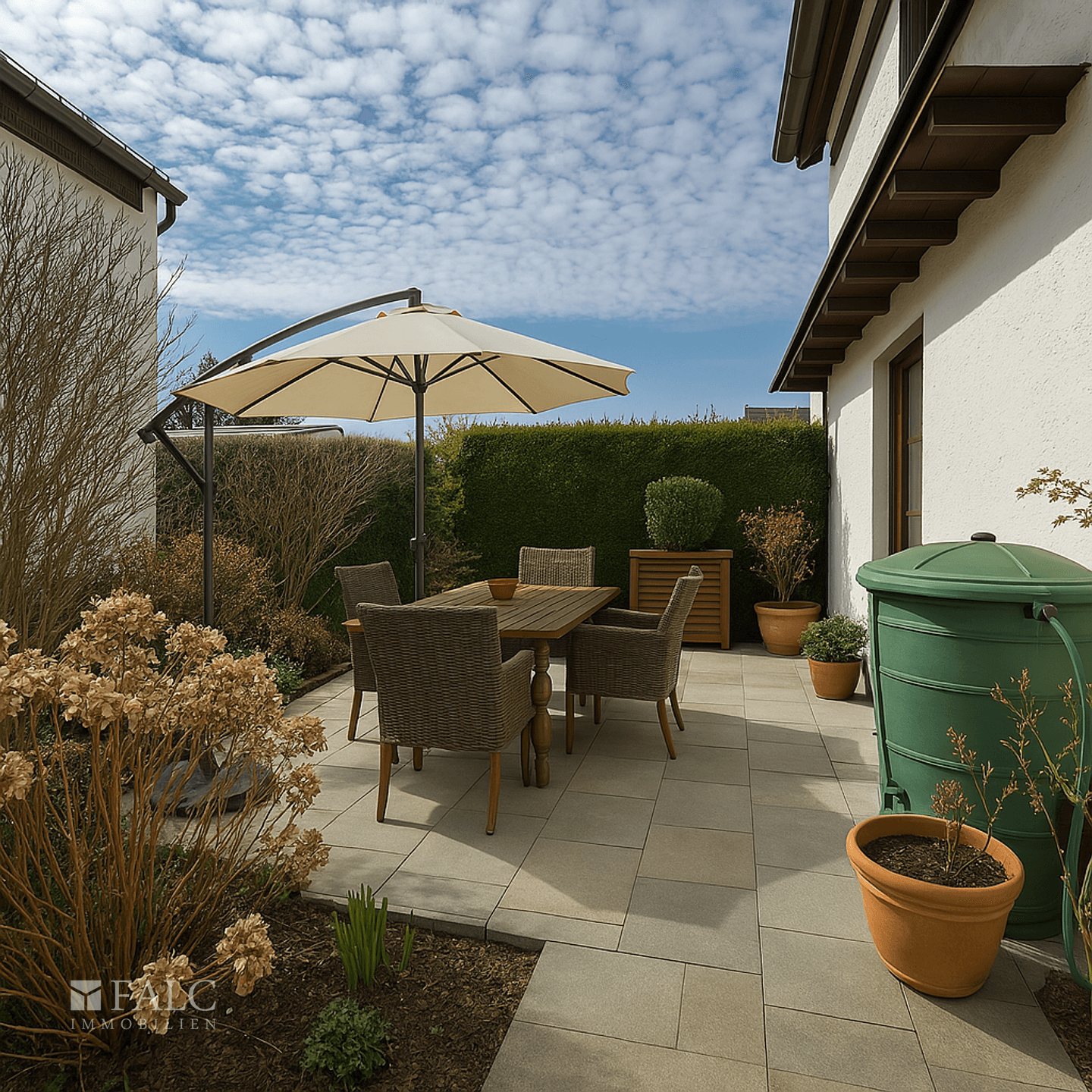 Muster-Terrasse